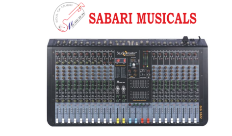 Studiomaster ORB 1822 Mixer Premium mixer with Bluetooth, Recording, Graphic Equilizer, Dual Echo and One knob Compressor