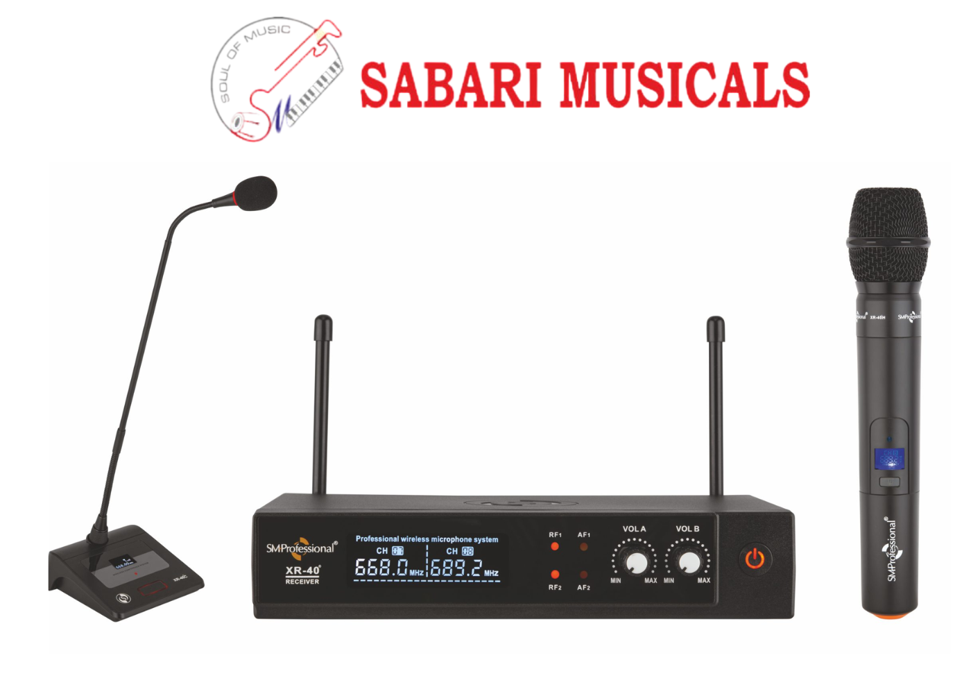 Studiomaster XR 40 HC Hand and Conference Wireless Microphone