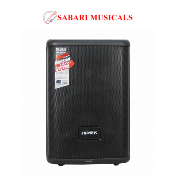 Hawk VIBE MINI 8BT 1800 Watts All in One Battery Powered PA Speaker with Professional Grade Mixer