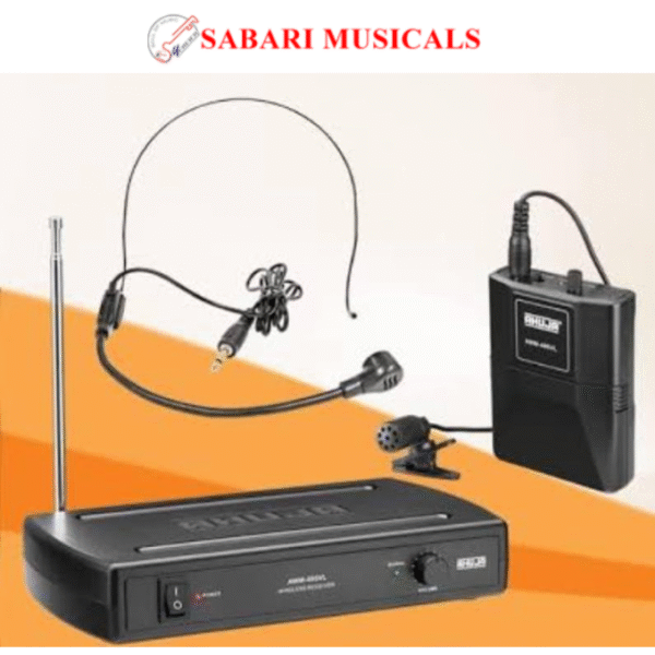 AHUJA AWM-495VL WIRELESS TIE CLIP AND HEADBAND MICROPHONE