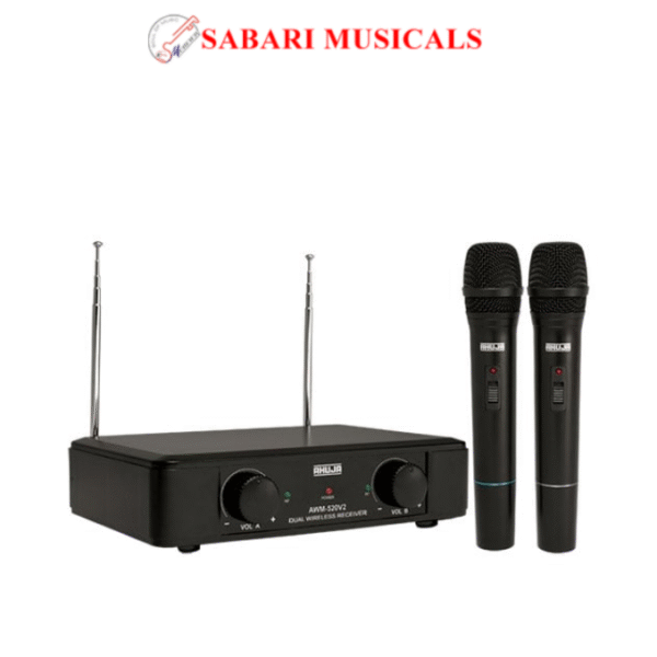 Ahuja AWM-520V2 Dual PA VHF Wireless Microphones
