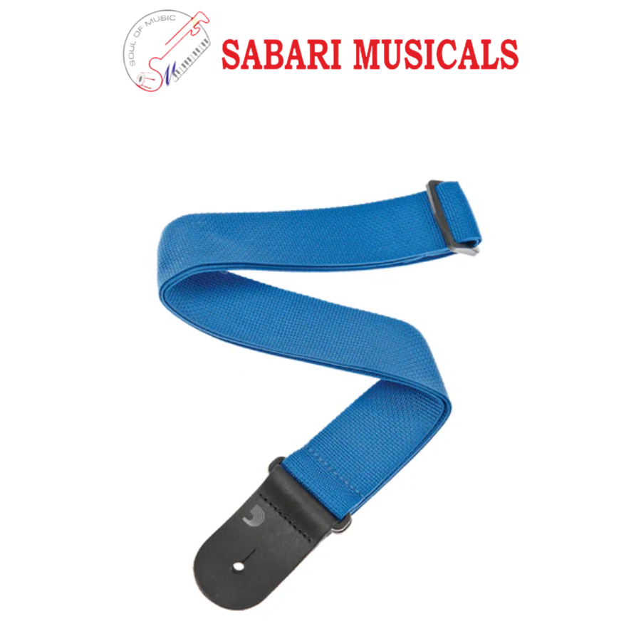 D'Addario PWS102 PolyPro Guitar Strap - Blue