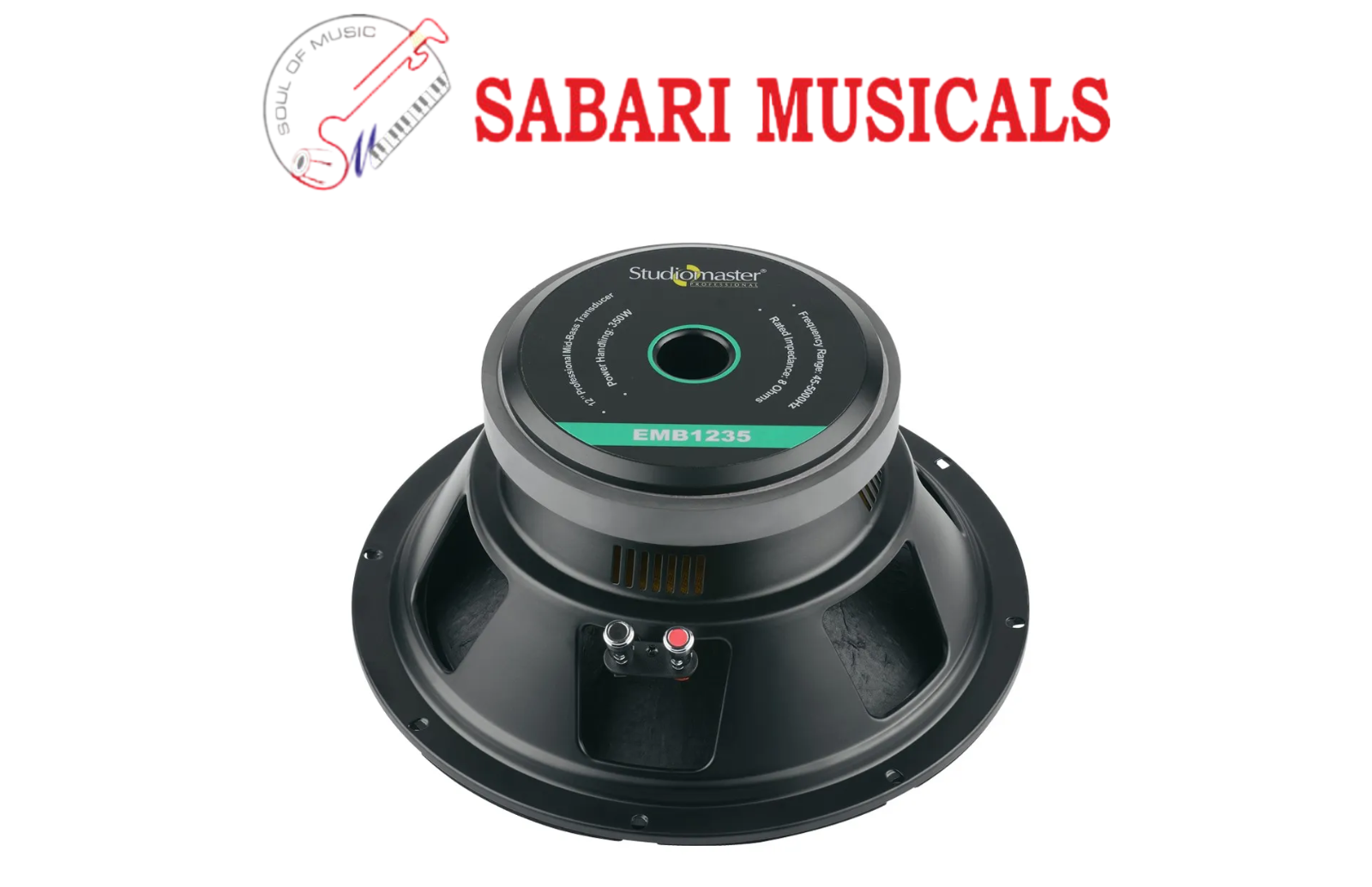 Studiomaster EMB 1235 12''Inch Speaker (350watts RMS)