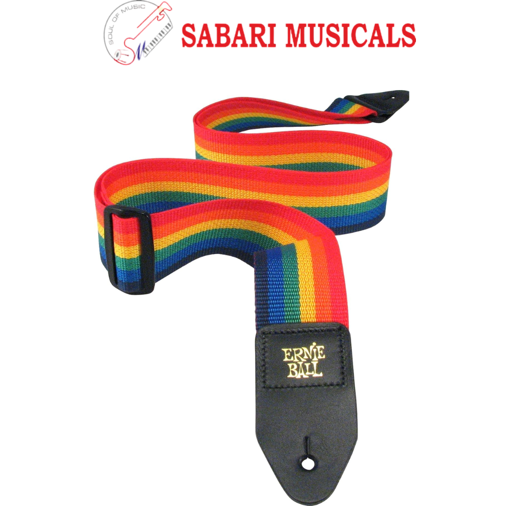 Ernie ball 4044 Ernieball Polypro Strap Rainbow
