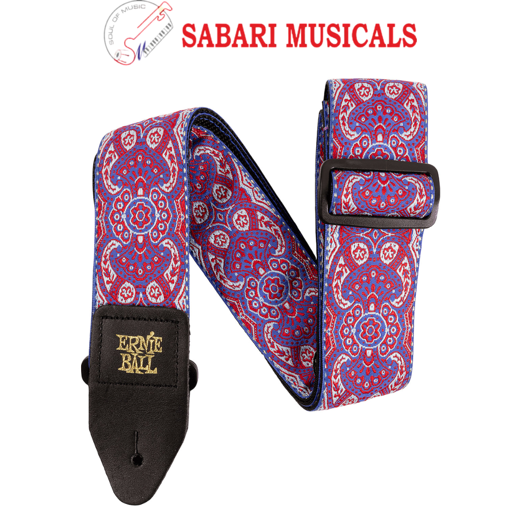 Ernie Ball 5332 Paisley Dream Jacquard Guitar Strap, 41-72 Inches Long