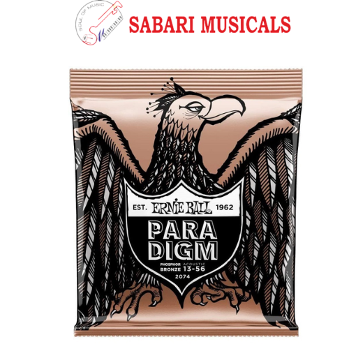 Ernie Ball PARADIGM Medium Phosphor Bronze Acoustic Guitar Strings - 13-56 (P02074)