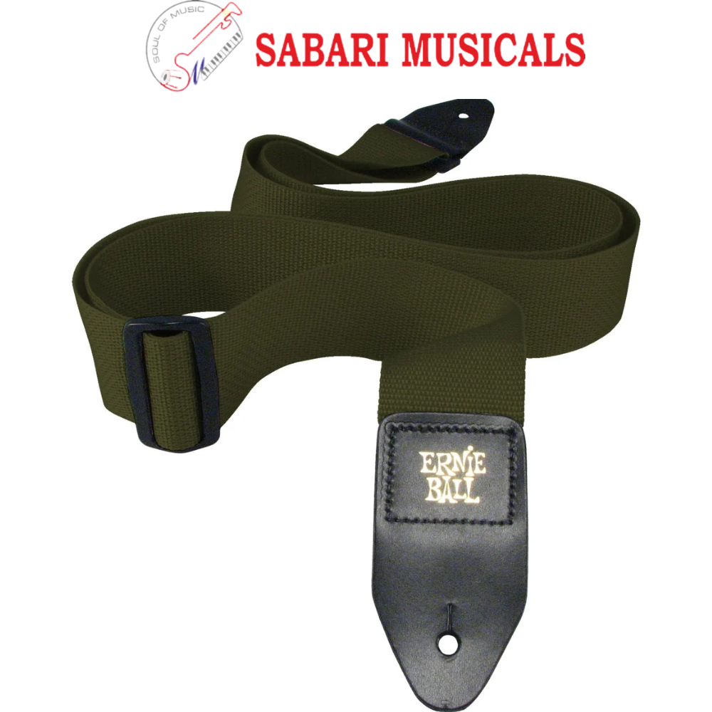 Ernie ball 4048 Polypro Guitar Strap - Olive