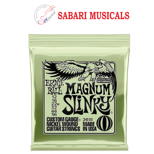 Ernie Ball Slinky Electric Guitar Strings (.012 - .056 Magnum Slinky (w G))