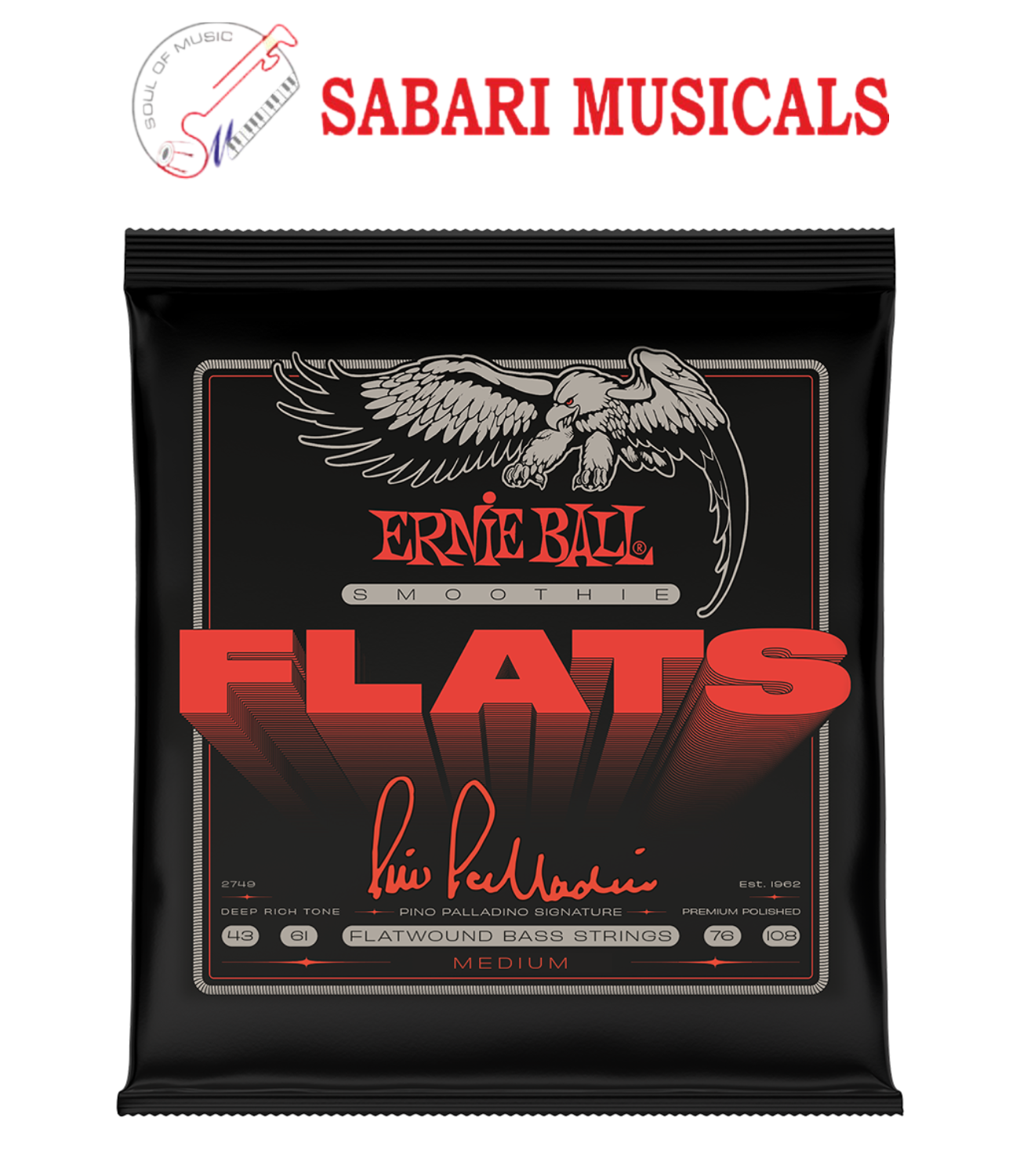 EB PINO PALLADINO SMOOTHIE FLATS MEDIUM 43-108