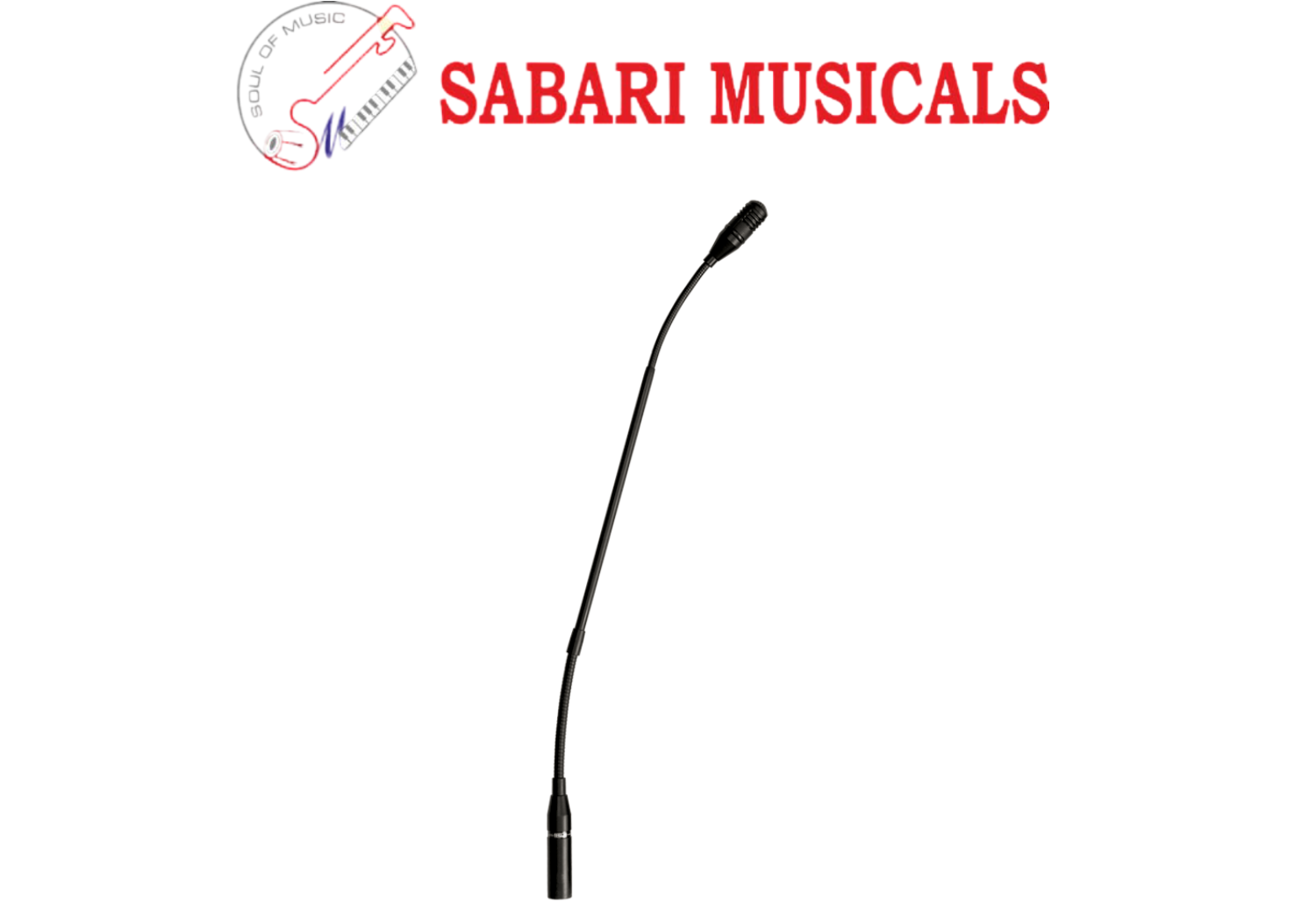 Ahuja GM-615M PA Gooseneck Microphone Unidirectional Electret Condenser Microphone