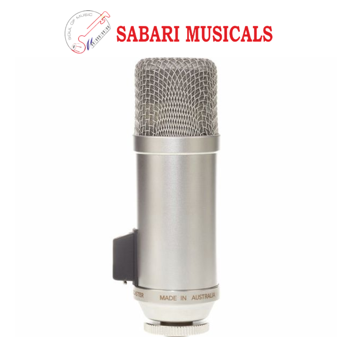 RODE Broadcaster (Precision 1" broadcast cardioid end-address condenser microphone
