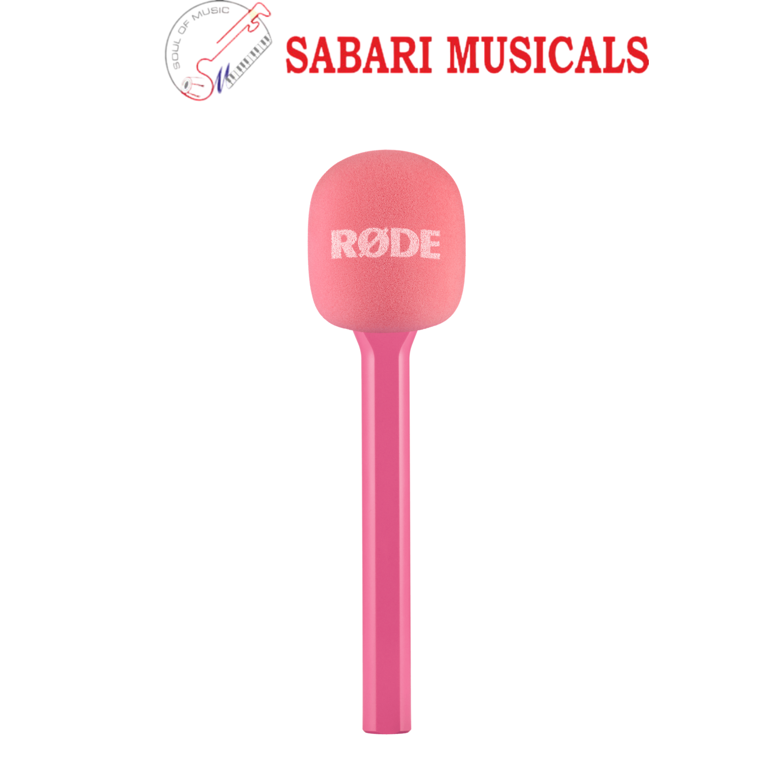 Rode Interview GO Handheld Adaptor for the Wireless Range-(PINK)