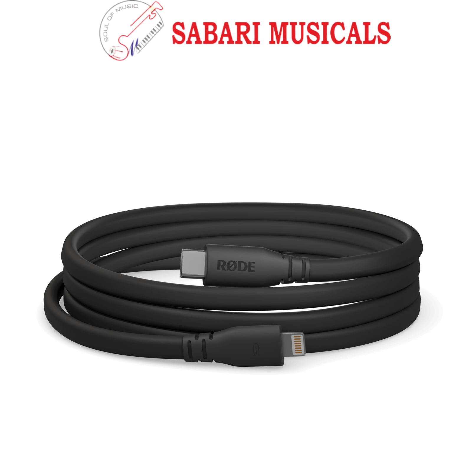Rode SC19 USB-C to Lightning Cable (1.5m)-Black