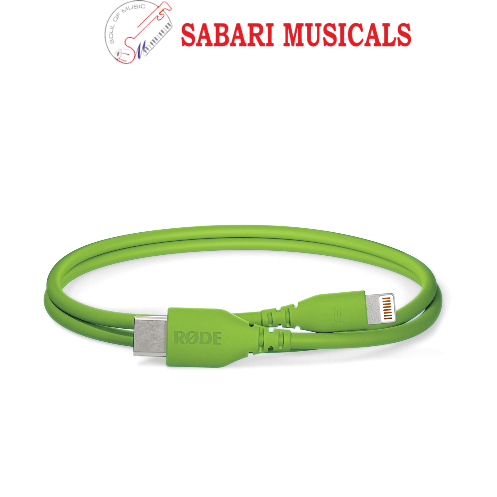 Rode SC21 USB-C to Lightning Cable (30cm)-GREEN