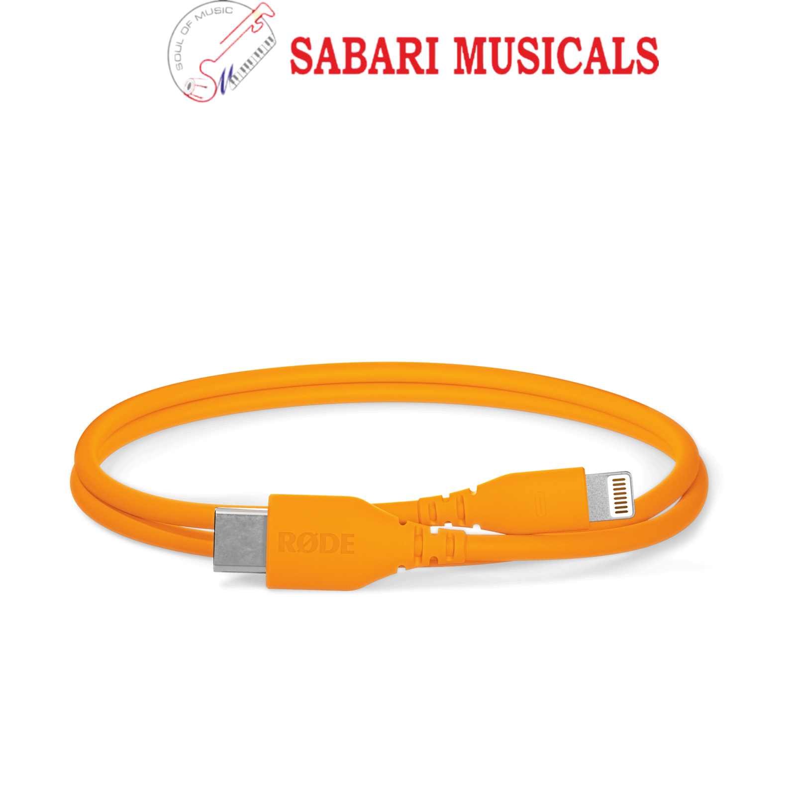 Rode SC21 USB-C to Lightning Cable (30cm)-ORANGE