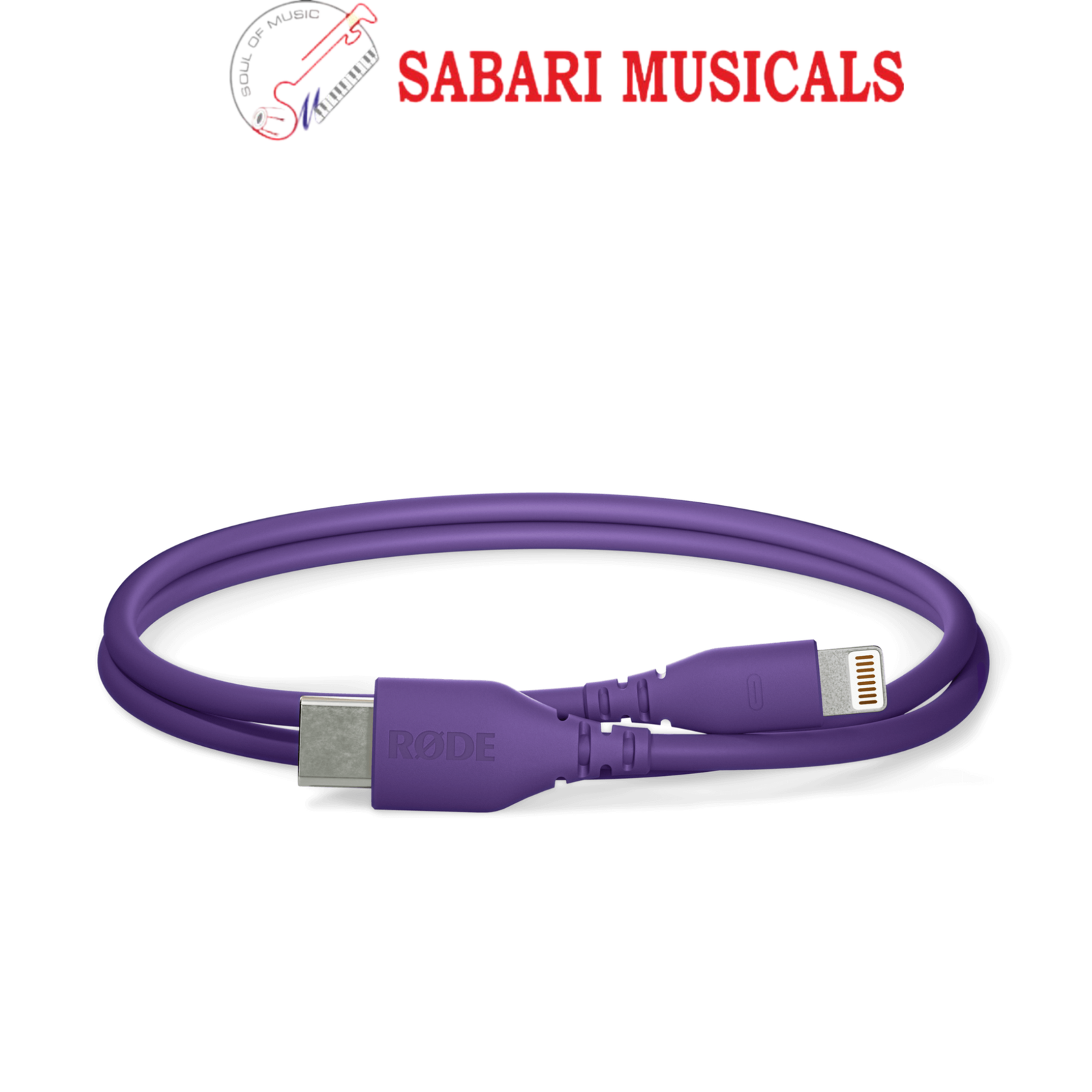 Rode SC21 USB-C to Lightning Cable (30cm)-PURPLE
