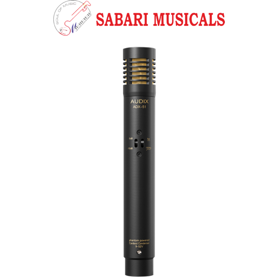 Audix ADX51 Pre-Polarized Condenser Instrument Microphone