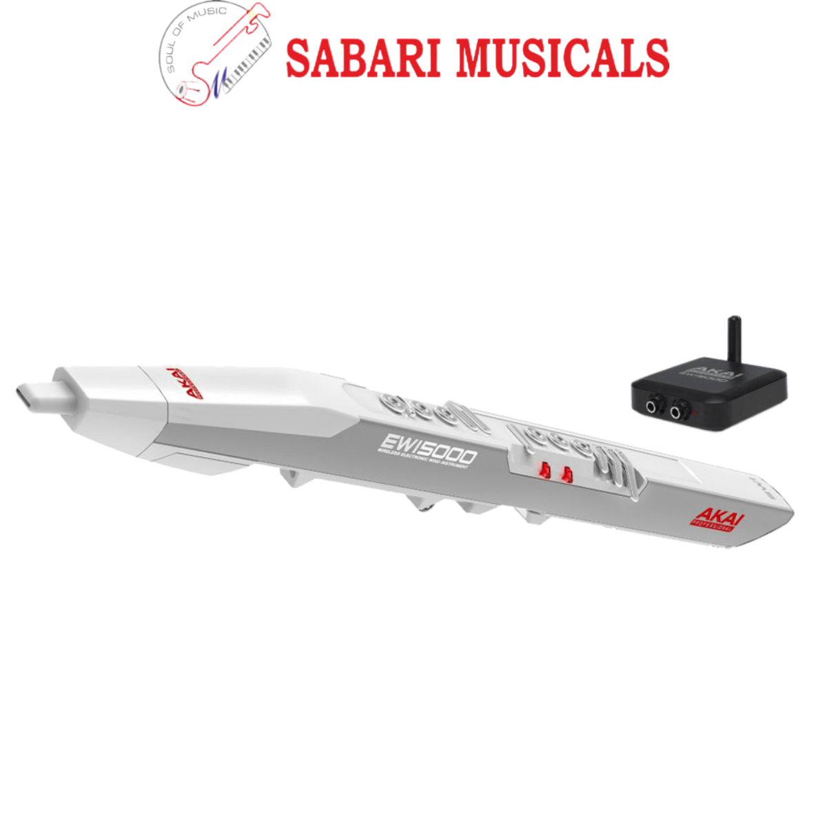 Akai EWI5000 White Wireless Electronic Wind Instrument