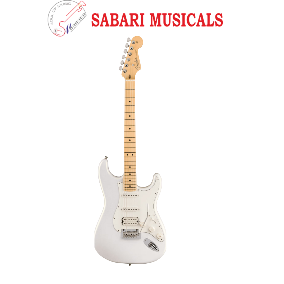 Fender Juanes Stratocaster 6 String Electric Guitar - Luna White(0116512782)