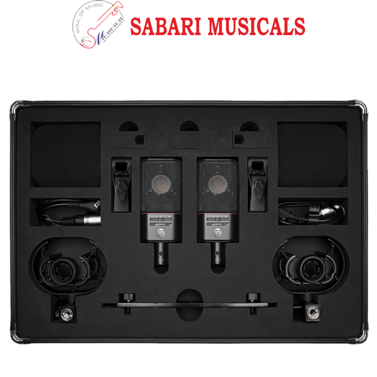 Austrian Audio OC18 Dual Set Plus Large Diaphragm Cardioid Condenser Microphones