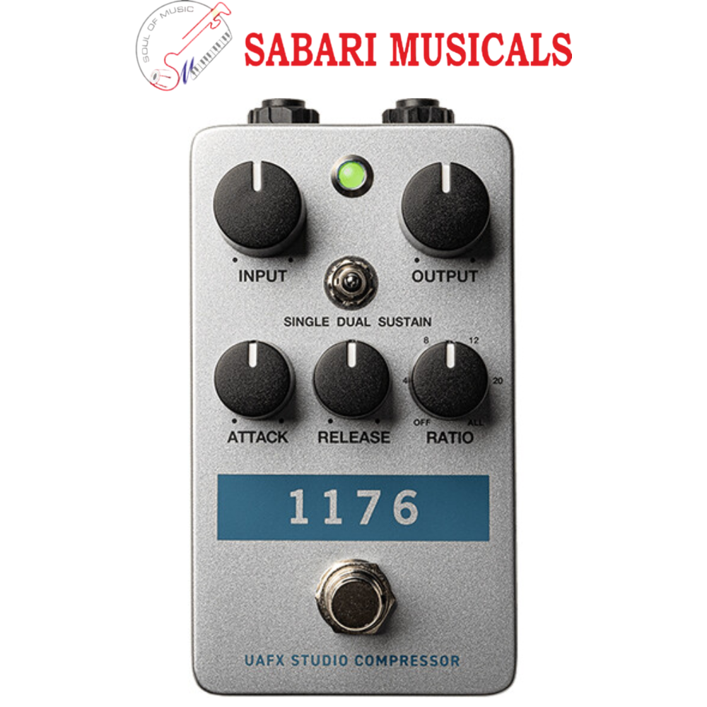 Universal Audio UAFX 1176 Studio Compressor Pedal