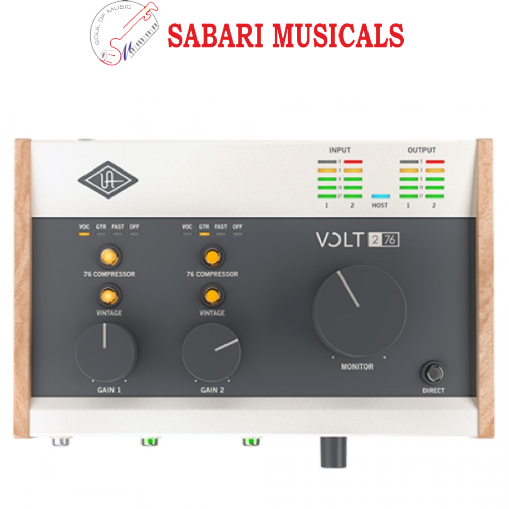 Universal Audio Volt 276 2-in/2-out USB-C Audio Interface