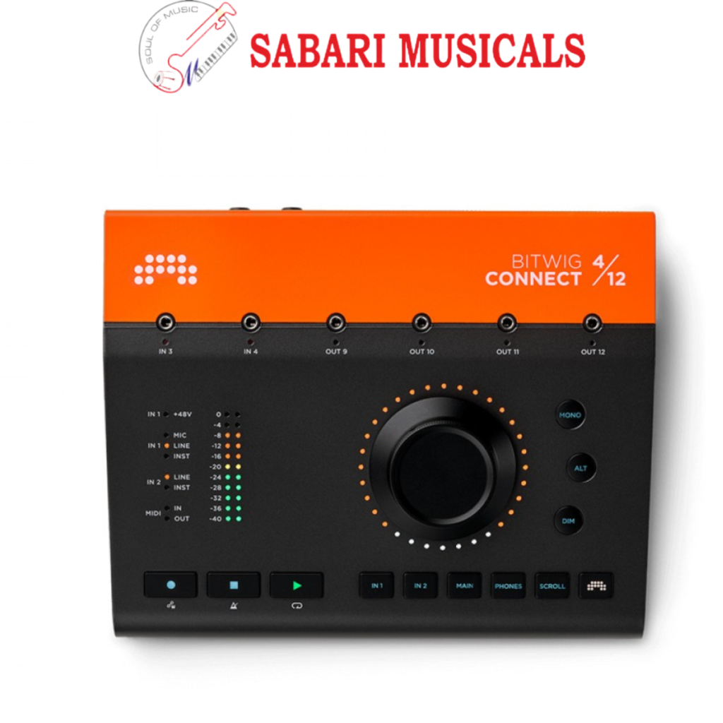 Bitwig Controller Bitwig Connect 4/12, USB Audio Interface & DAW Controller – Sabari Musicals