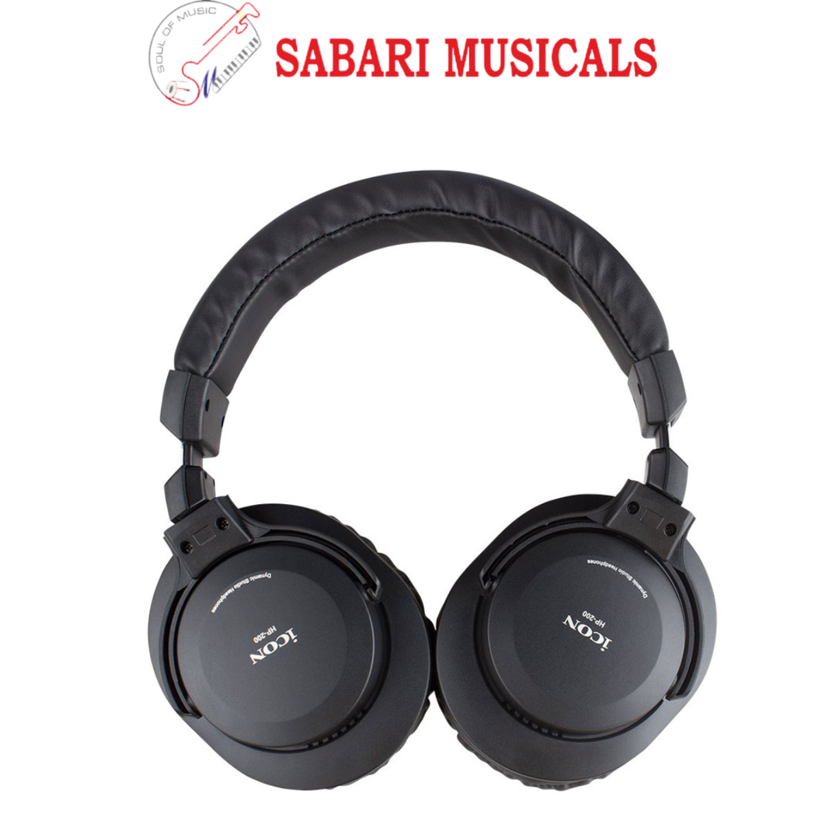 Icon HP200 Around Ear Dynamic Closed Studio Monitoring Headphone