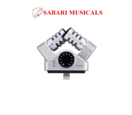 ZOOM XY STEREO MICROPHONE FOR IOS DEVICES IQ6
