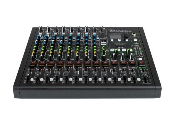 MACKIE ONYX12 12 CHANNEL PREMIUM ANALOG MIXER WITH MULTI TRACK USB - Image 2