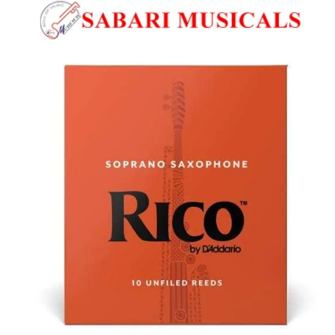 Rico RIA1025 Soprano Saxophone 10pk Reeds, 2.5