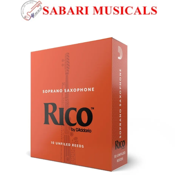Rico RIA1015 Soprano Saxophone 10pk Reeds, 1.5