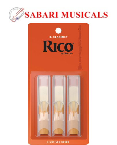 Rico by D'Addario Alto Sax Reeds, Strength 2.0, 3-pack RJA0320