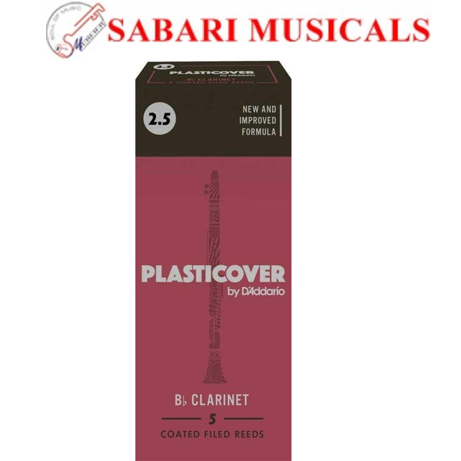 Rico Plasticover Bb Clarinet Reeds RRP05BCL250