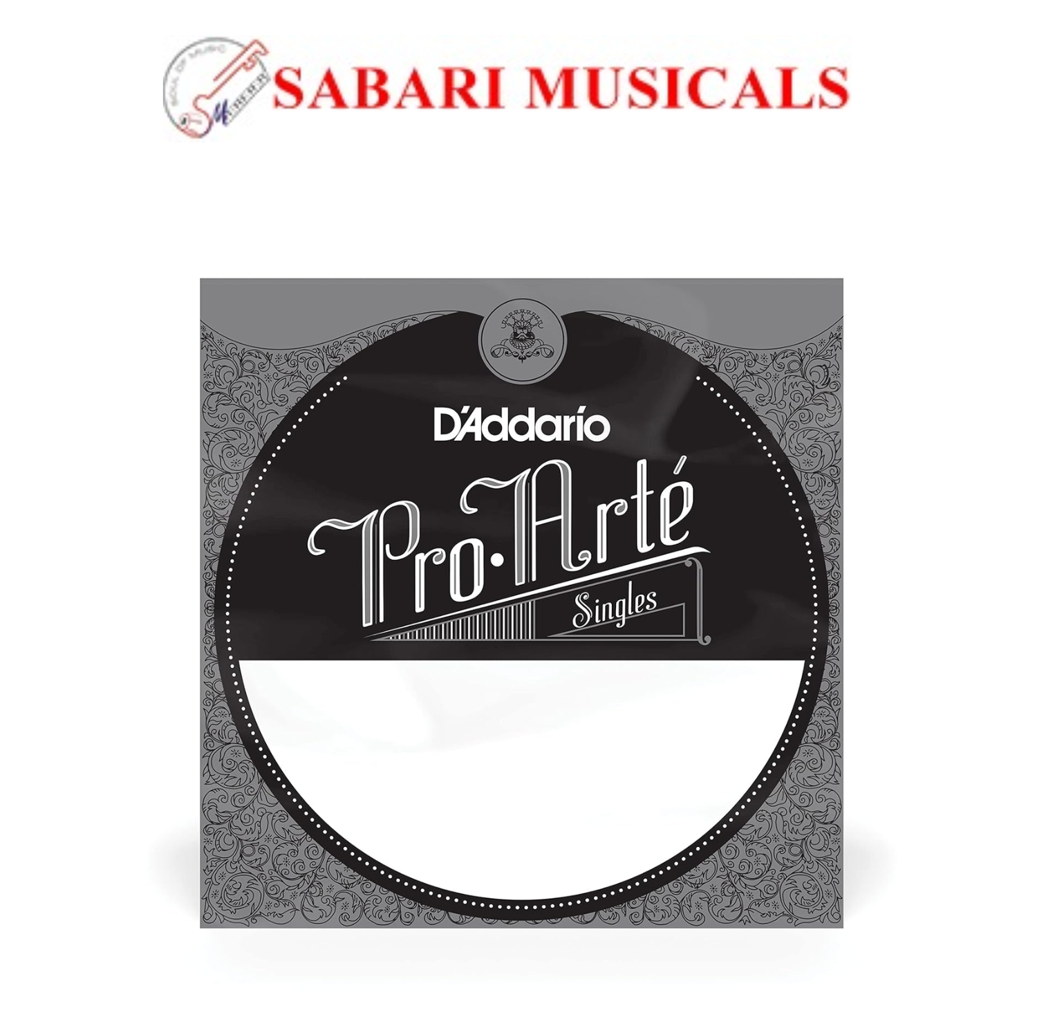 D'Addario J4401 Pro-Arte Nylon Classical Guitar Single String, Extra-Hard Tension, First String