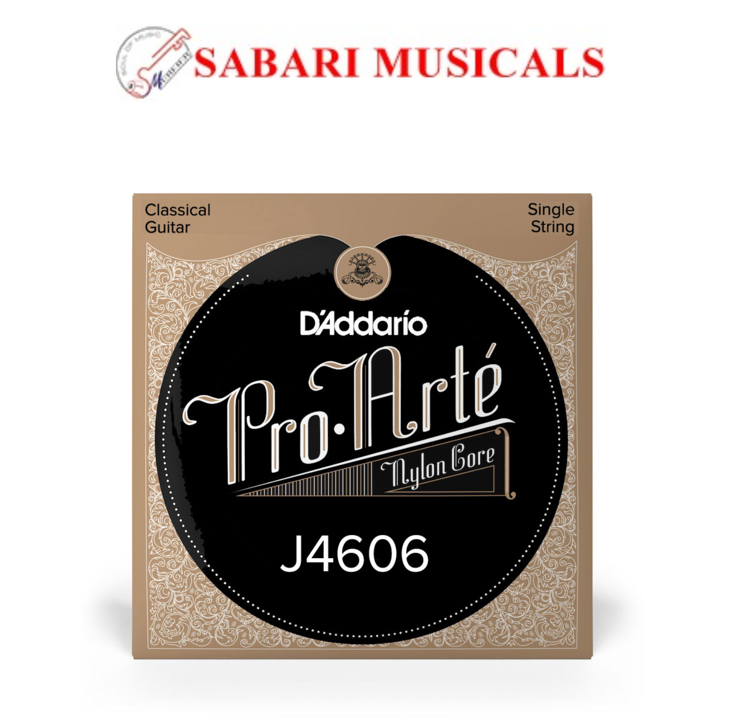 D'Addario Pro Arte J4606 - 6th string (E), hard tension .044 D'Addario Pro Arte J4606 - 6th string (E), hard tension .044