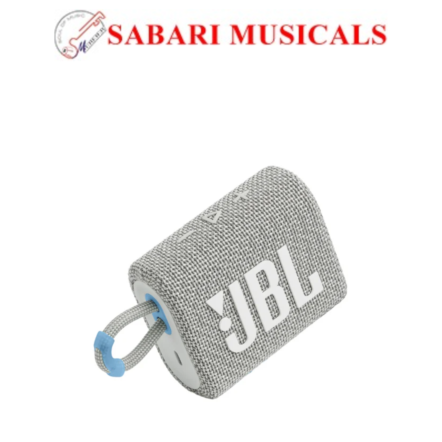 JBL GO3 ECO Portable Bluetooth Speaker (White) JBSP0561