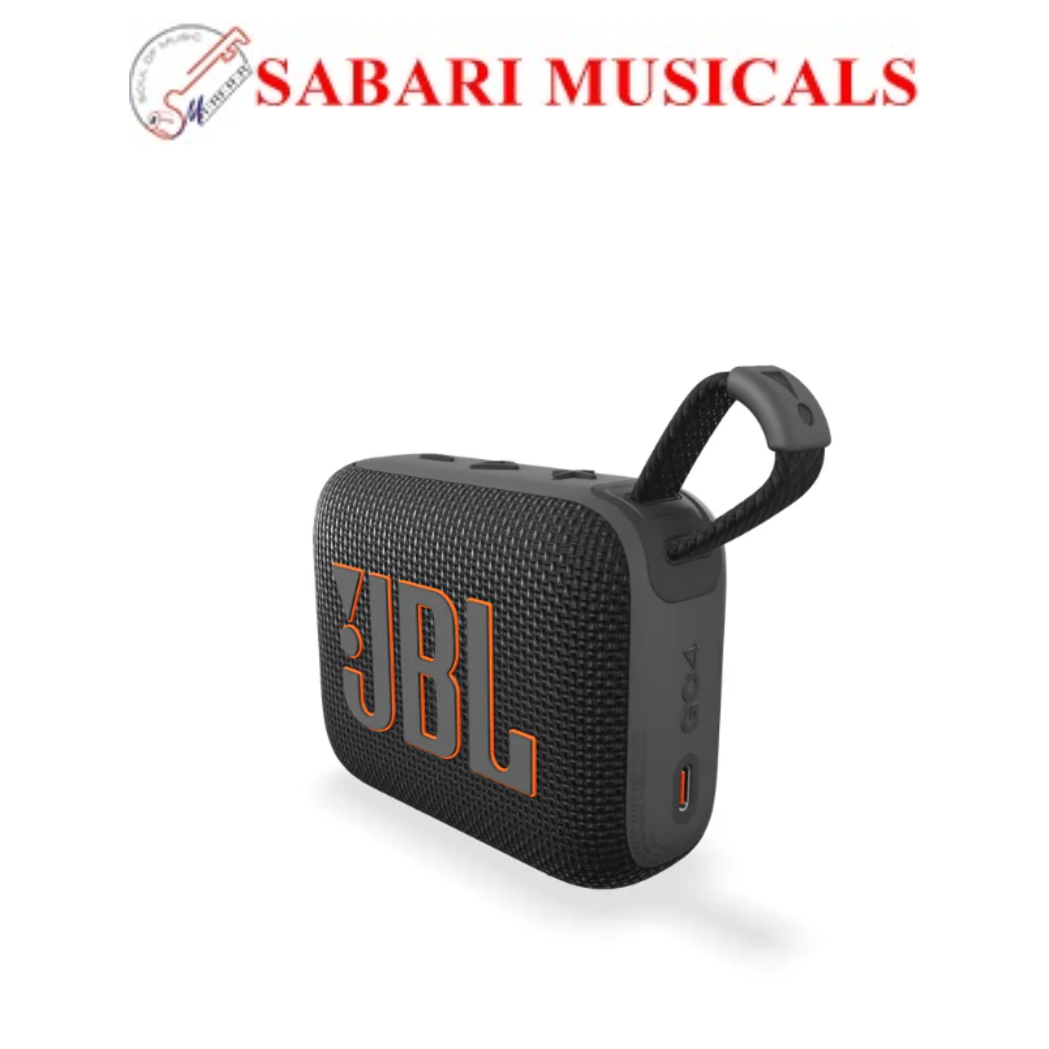 JBL GO4 Portable Bluetooth Speaker (Blk) JBSP0563