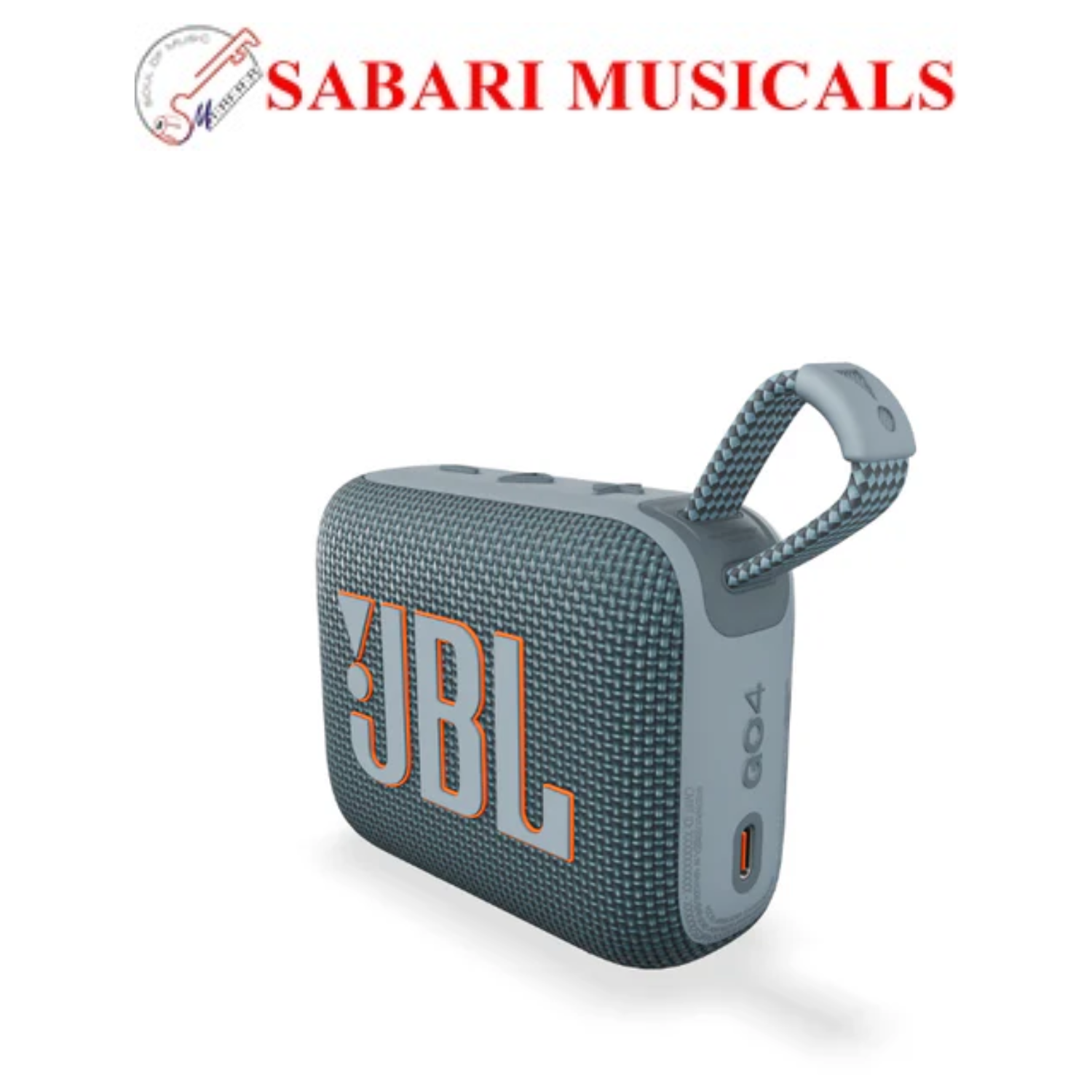 JBL GO4 Portable Bluetooth Speaker (Blu) JBSP0564