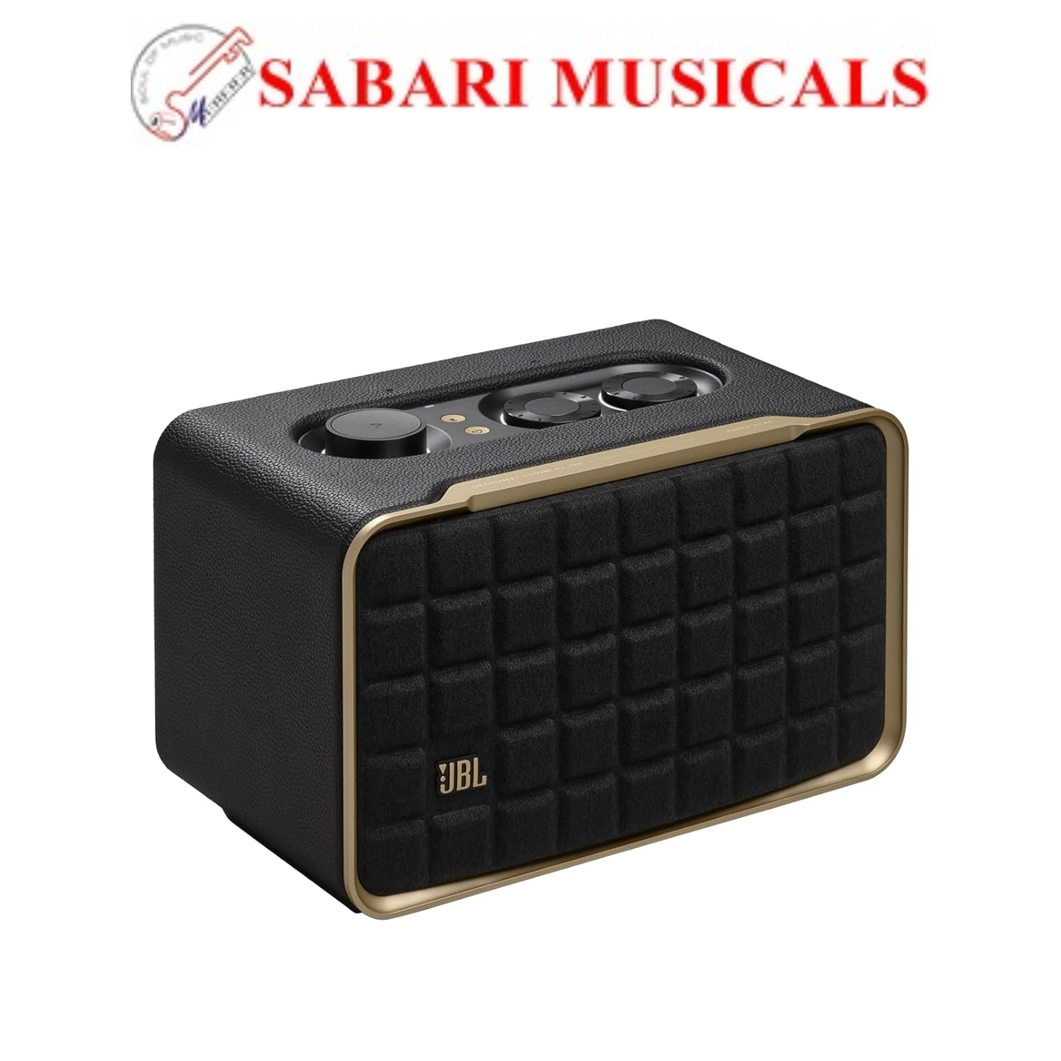 JBL Authentics 200 - Wireless Home Speaker, Built in Wi-Fi, Bluetooth and Voice Assistants, Built in Alexa and Google Assistant