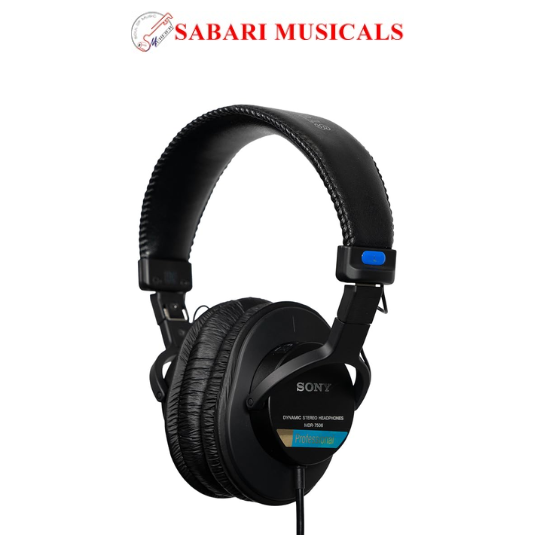 Sony MDR-7506 Professional Wired On Ear Headphones (Best Compatible with Professional Cinema Line Camera) - Black