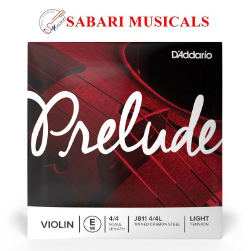 D'Addario Prelude J811 4/4L Single string E