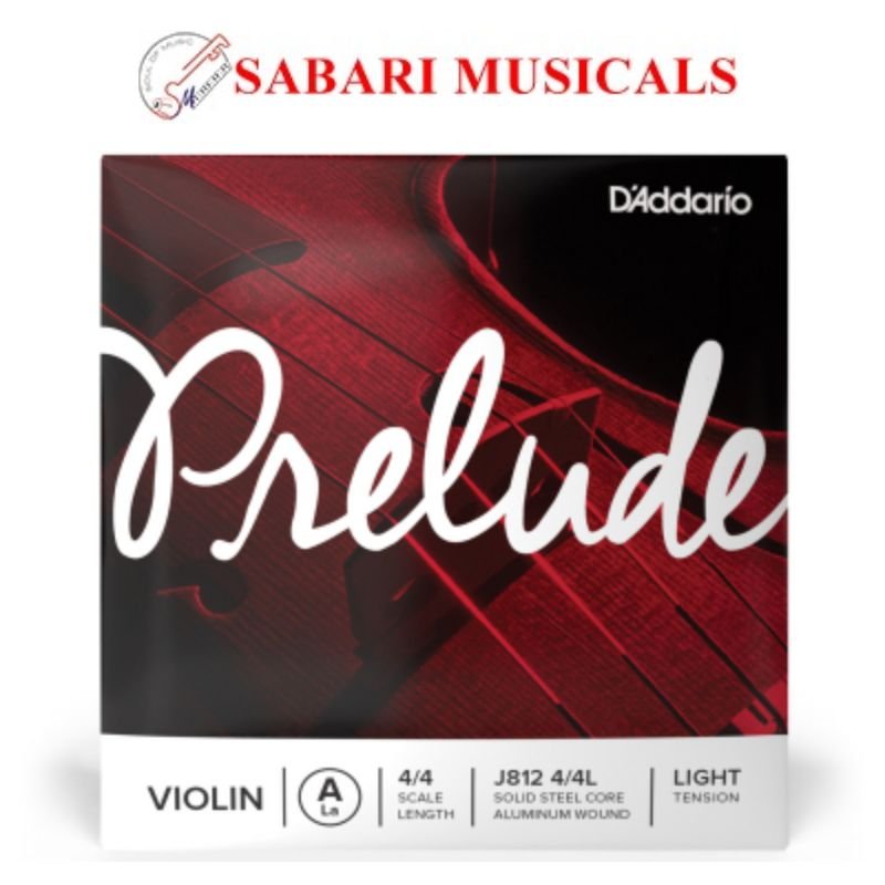 D'Addario Prelude J812 4/4L Single string A