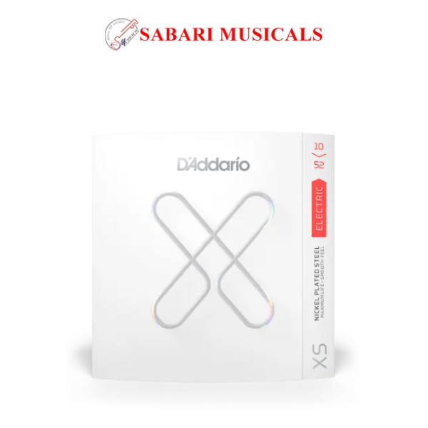 D`Addario XSE1052 Nickel-plated Steel-coated Electric Guitar Strings - .010-.052 Light Top/Heavy Bottom