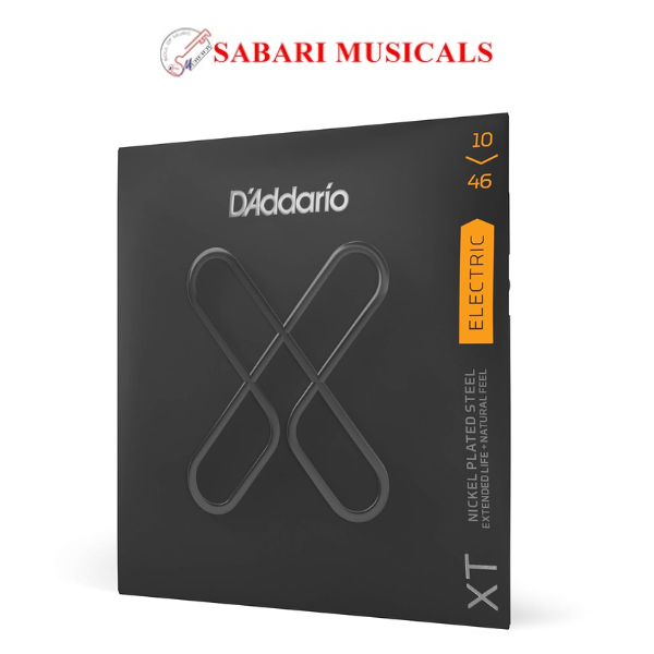 D'Addario, Electric Guitar Strings, XT Nickel, .010-.046 - Set XTE1046