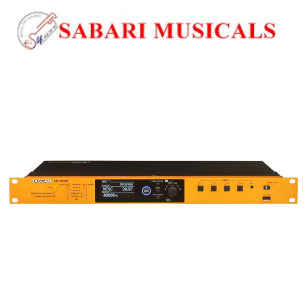 Tascam CG-2000 Master Clock Multi-Output Precision Generator