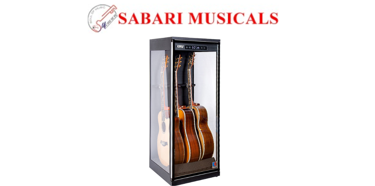 Kemile C02G Electric Wood Guitar Moisture-proof Box Musical Instrument Dehumidification Drying Box Constant Humidity Cabinet