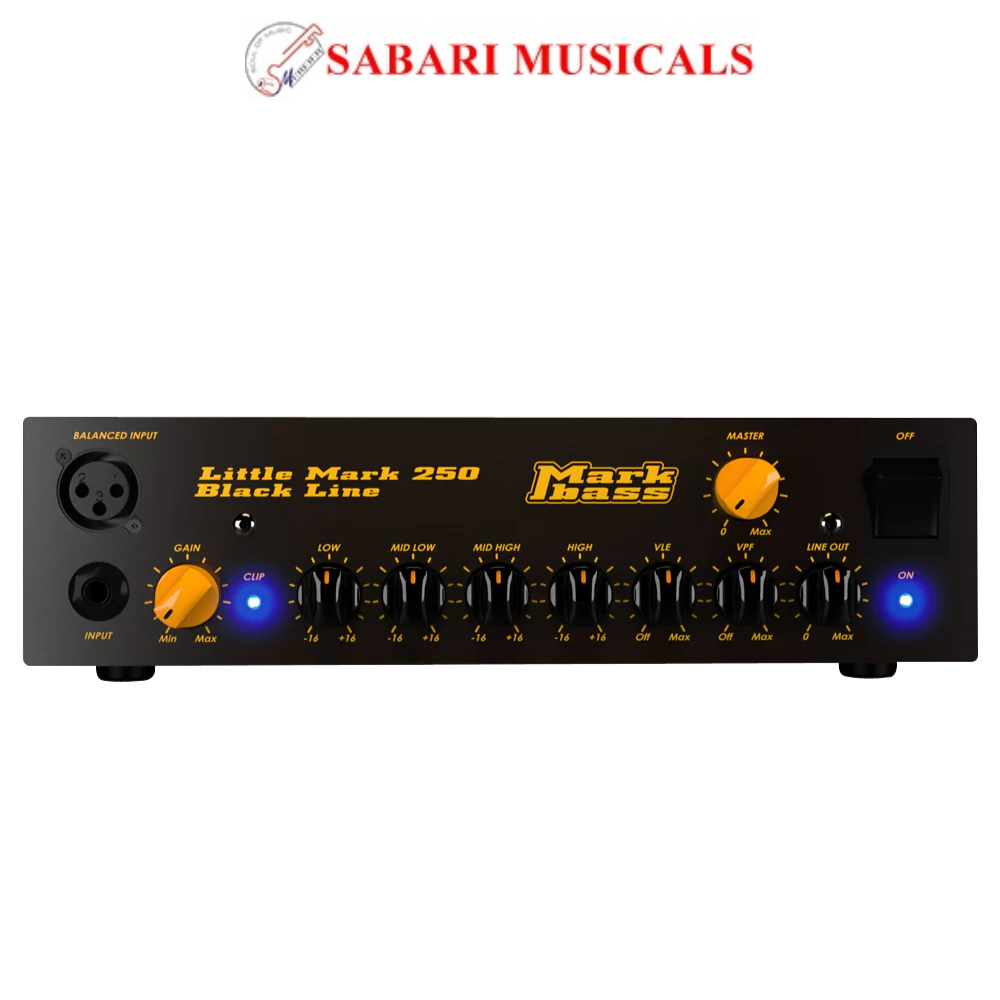 Mark Bass Heads Little Mark 250 Black Line MBH110040N