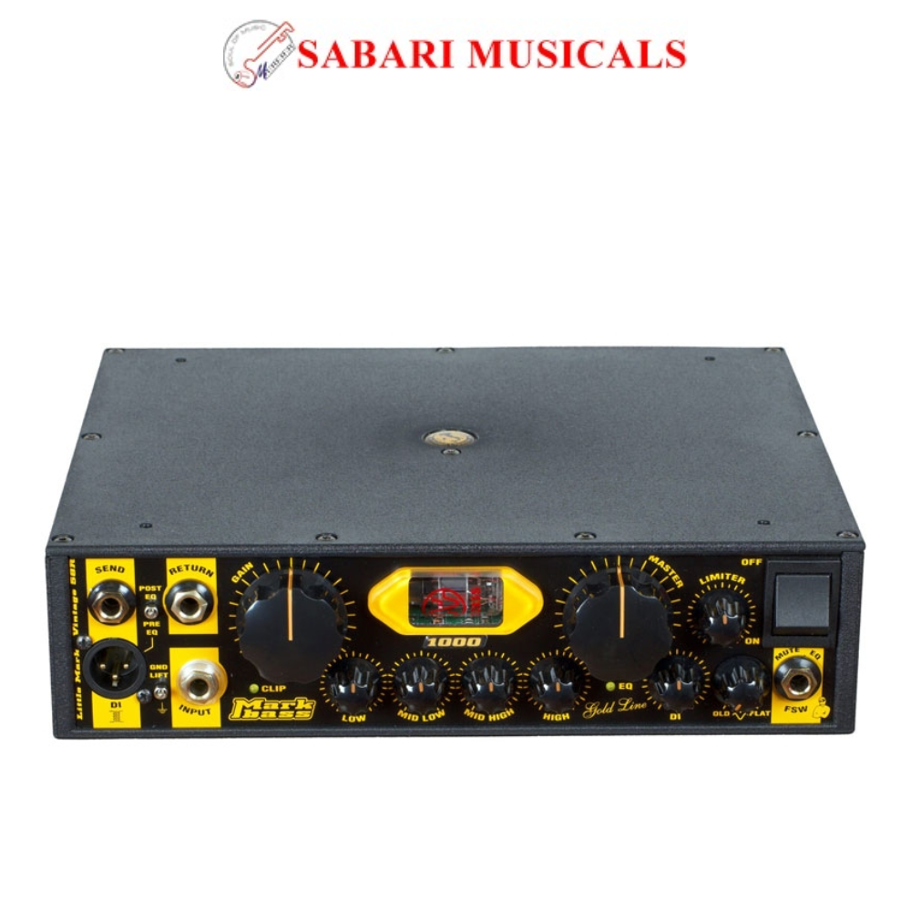 Markbass Little Mark Vintage 1000 58R 1000 Watt Power Bass Amp Head MBH110130Z