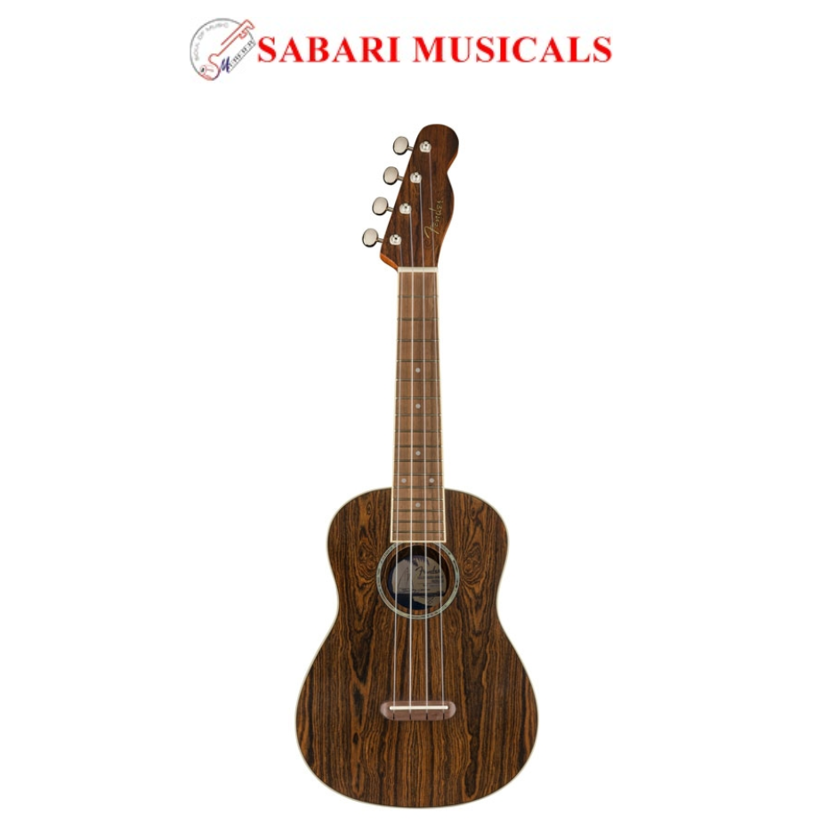 Fender Zuma Exotic Concert Ukulele 0970450592 - Natural Bocote